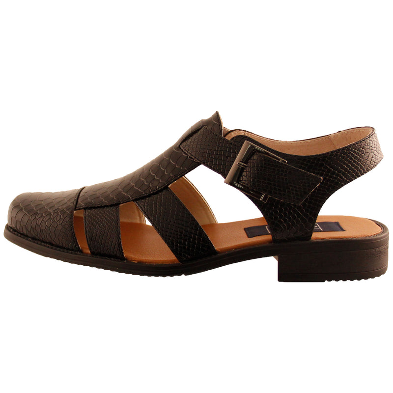 Black Gator Print Majestic