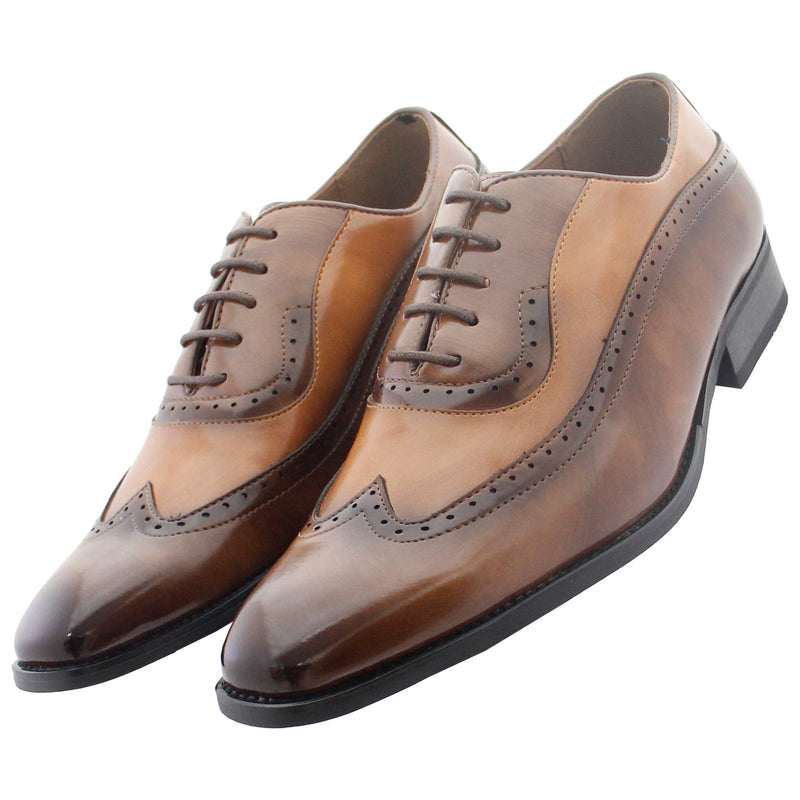 Tan/Brown Wing Tip