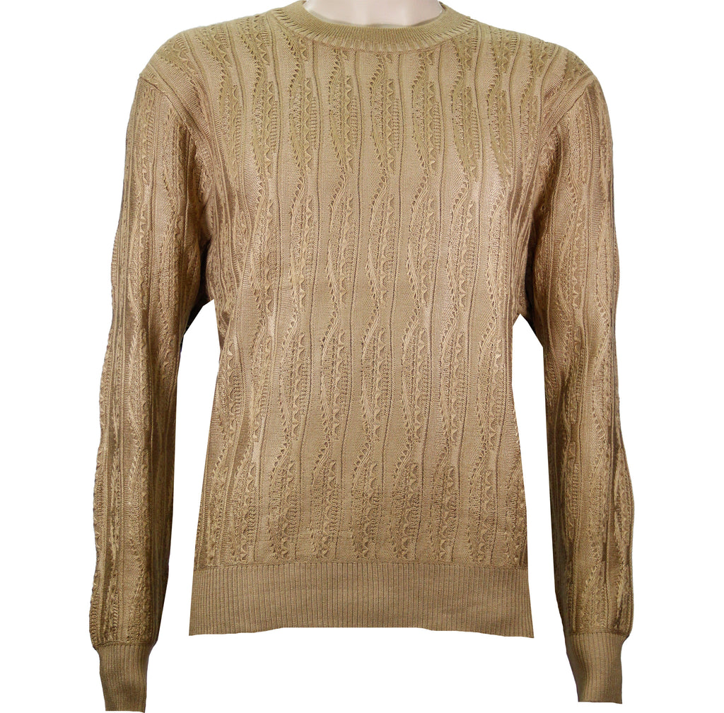 Caramel Cable Knit Sweater