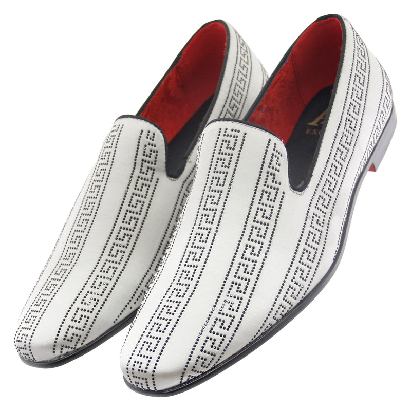 Silver//Black Embellished Smoker