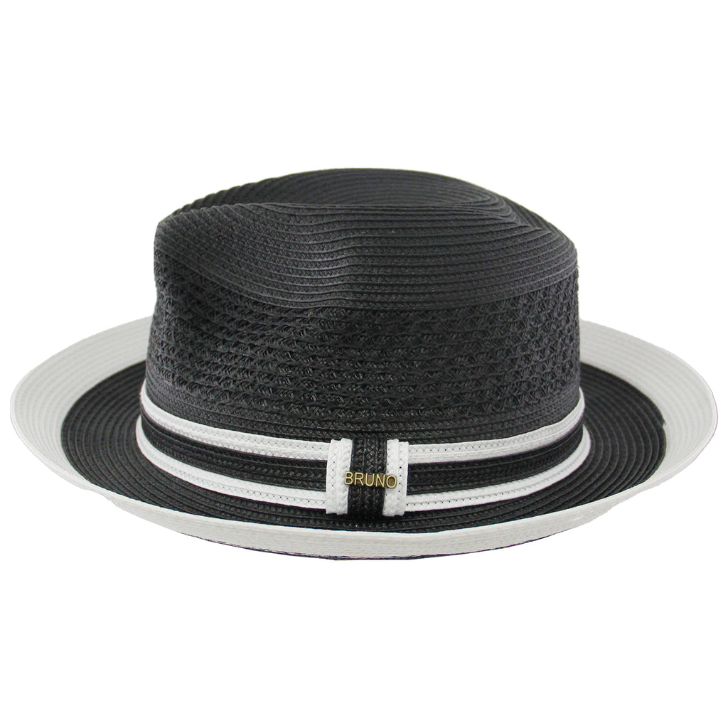 Black/White Retro Straw