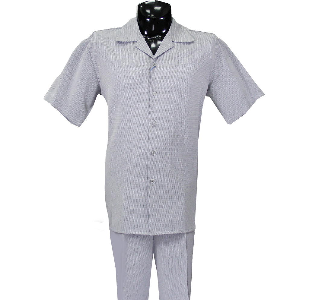 Grey Short Sleeve 2PC Set