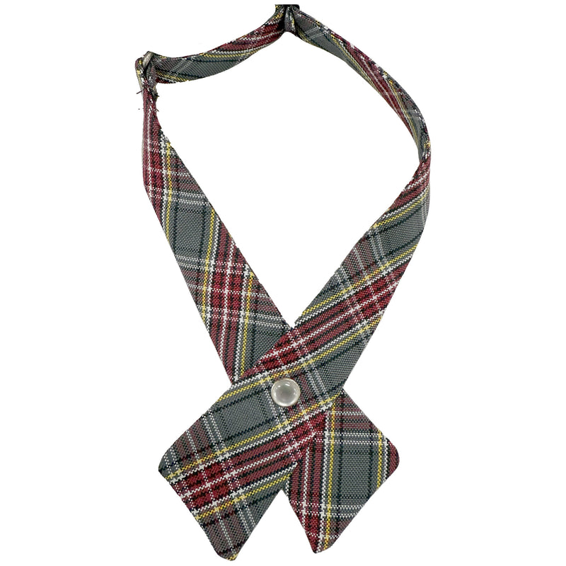 McDonogh 35 Plaid Criss-Cross Tie (Plaid 43)