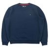 Navy Makobi Big Men Beanchi Jacquard Crewneck