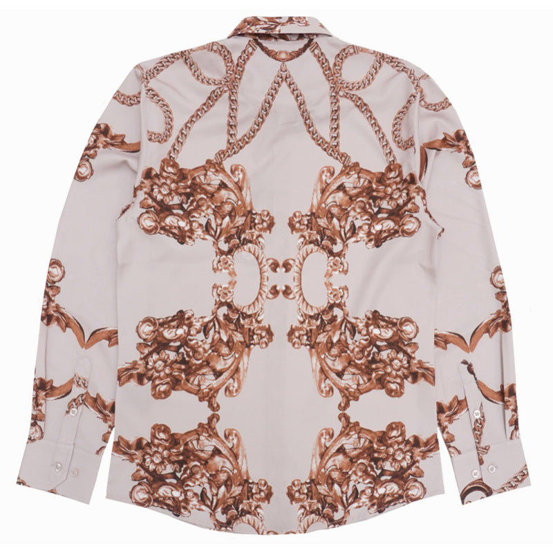 Natural Makobi Big Men Accardo Long Sleeve