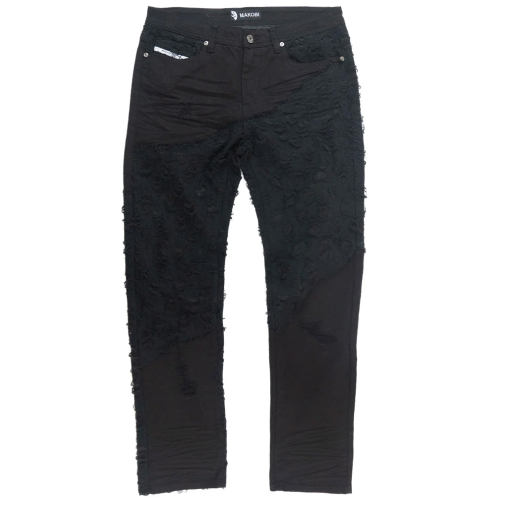 Black Makobi Big Men Bellagio Jeans