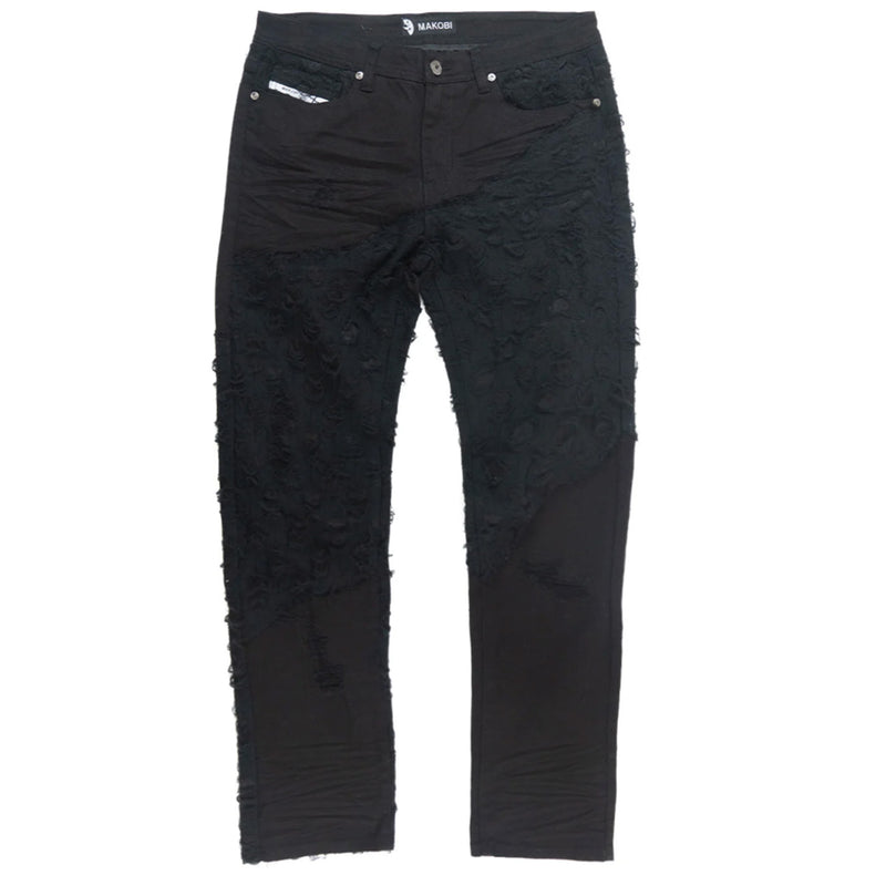 Black Makobi Big Men Bellagio Jeans