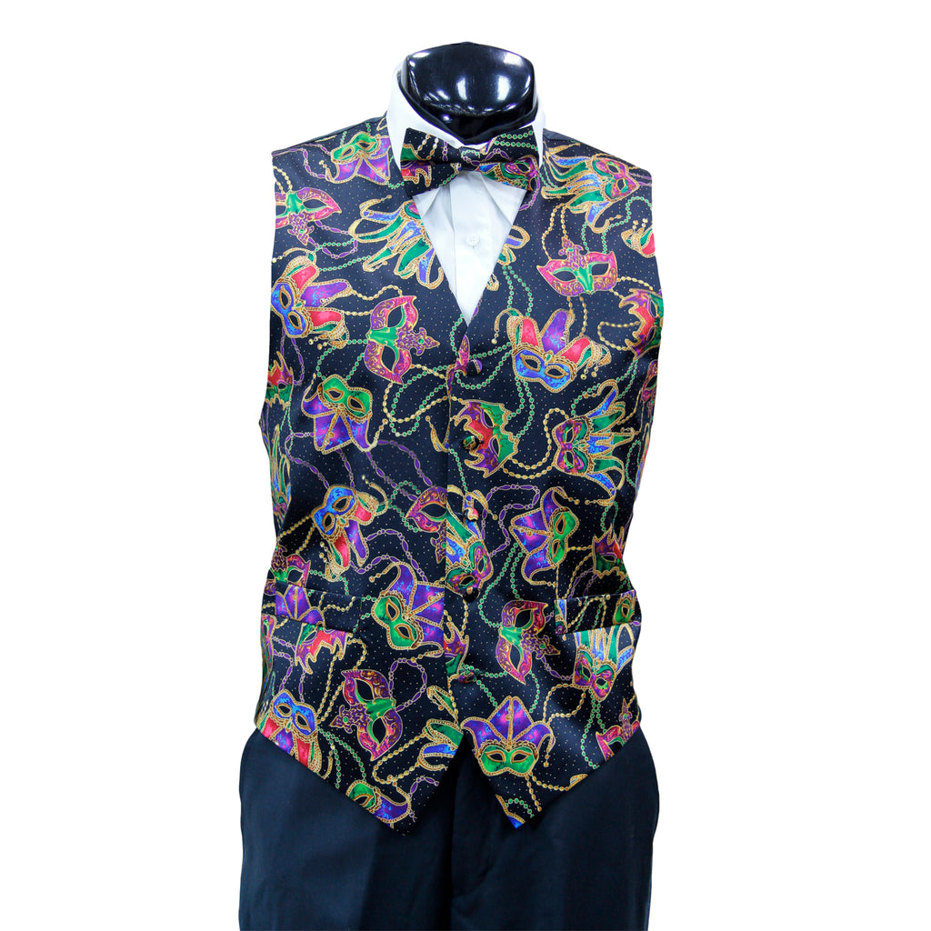 mardi gras vest set