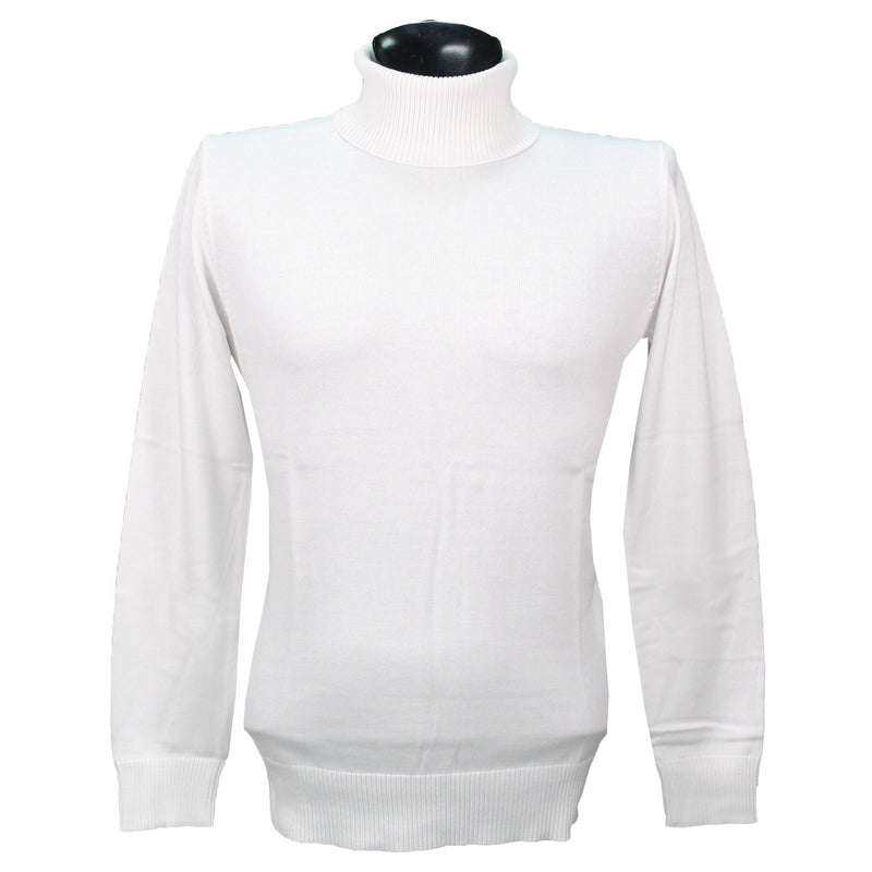 White Turtle Neck