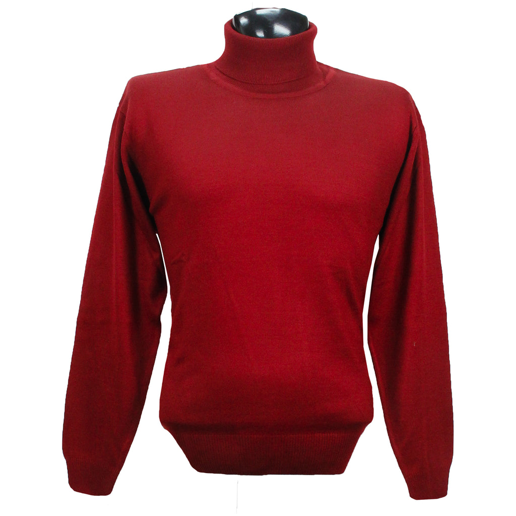 Burgundy DR Turtle Neck