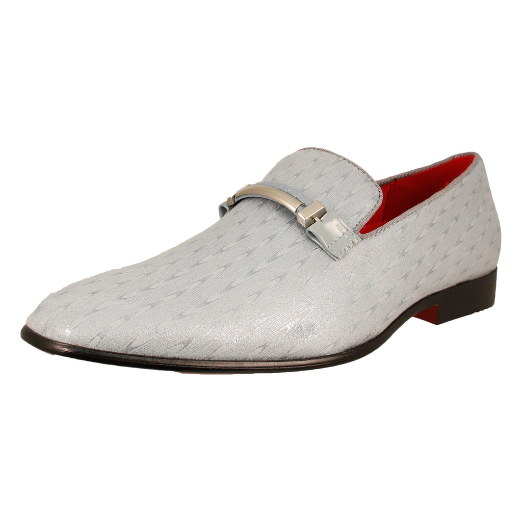 LT. Blue Metallic Slip On