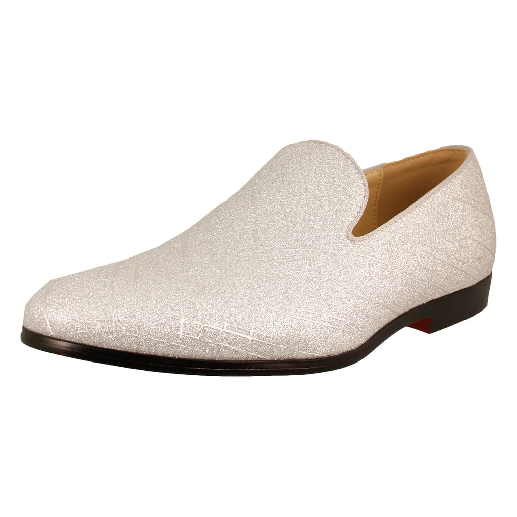 Silver Metallic Slip On