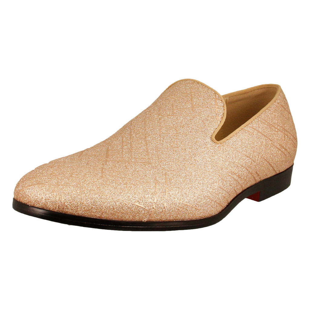 Dusty Rose Metallic Slip On