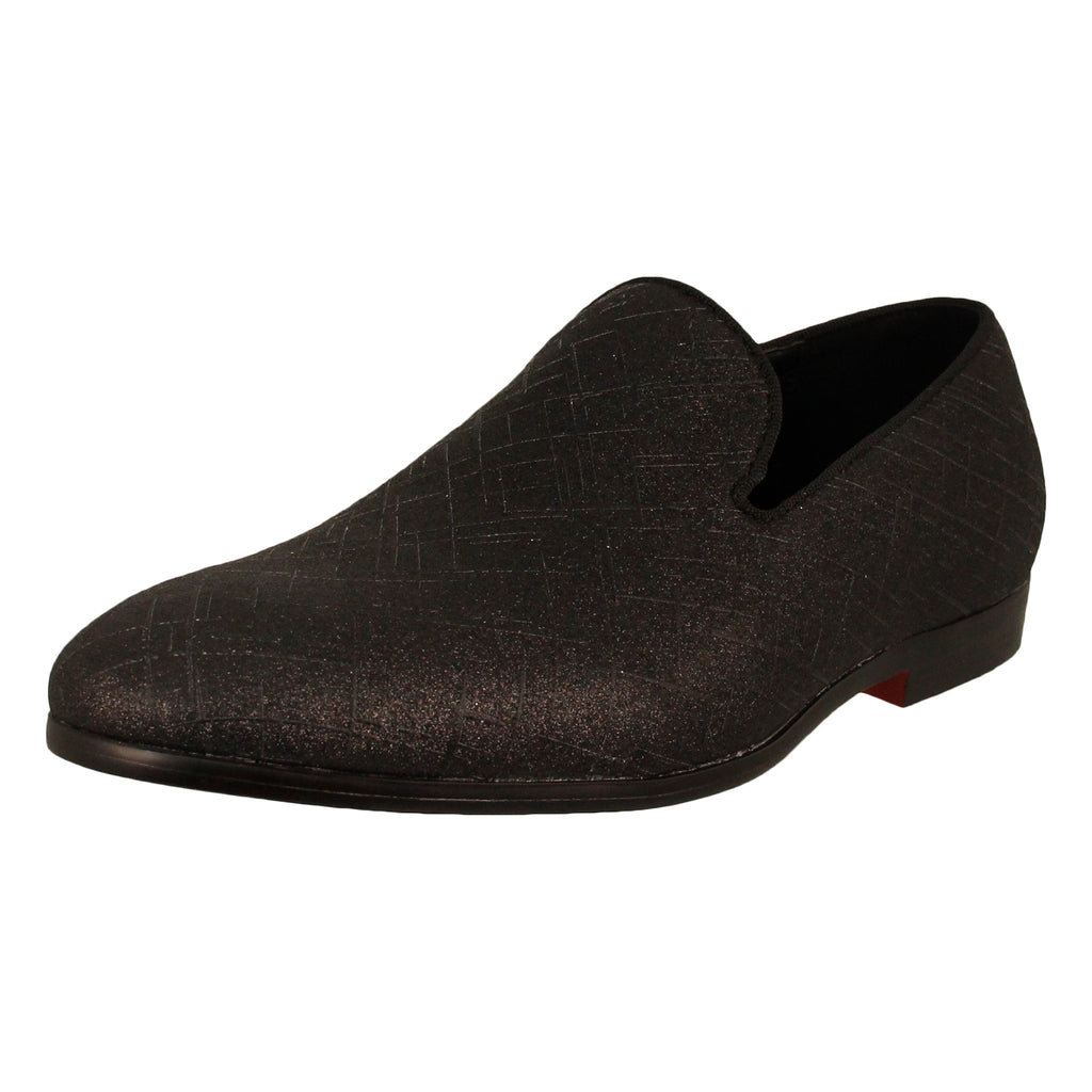 Black Metallic Slip On