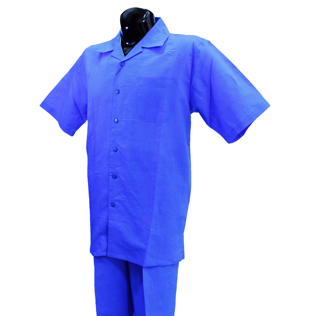 Royal Blue 2pc. Linen Sets