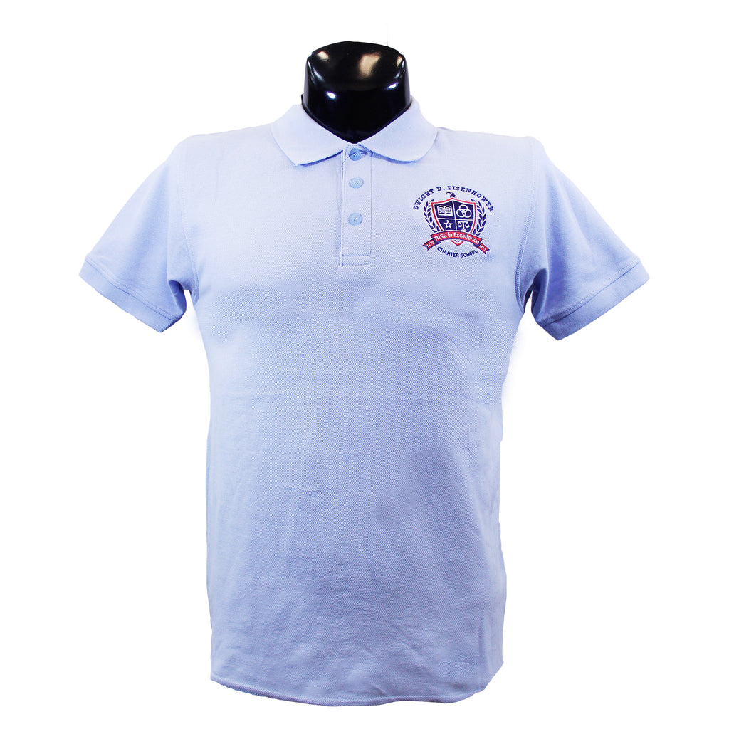 Eisenhower Lt Blue Polo