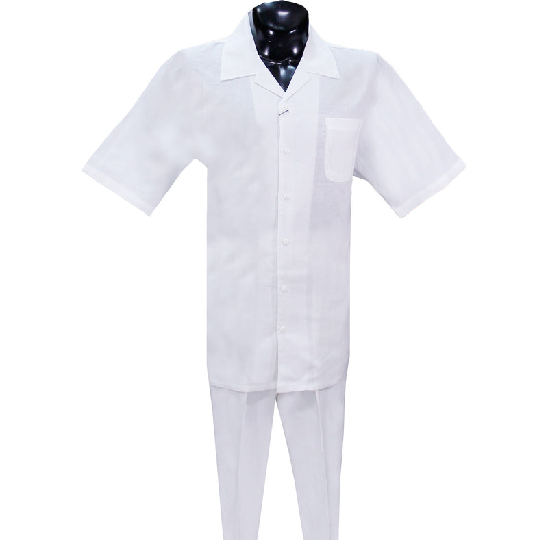 White 2pc. Linen Sets