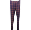 Brown/Navy Santena Plaid Pants