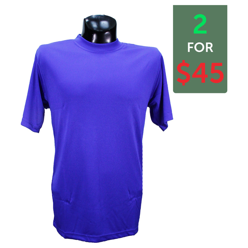 2 for $45 Mock Crew Neck Tees ( All Colors)