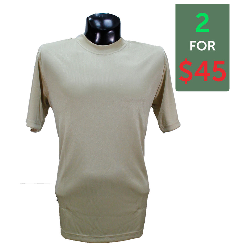 2 for $45 Mock Crew Neck Tees ( All Colors)