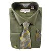 Dress Shirt, Tie & Handkerchief Combo