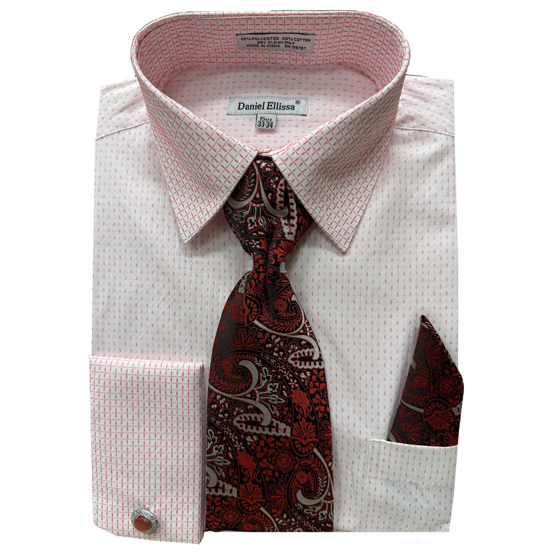 Dress Shirt, Tie & Handkerchief Combo