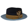Navy/Blue Summer Straw Hat