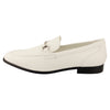 White Slip On Loafer