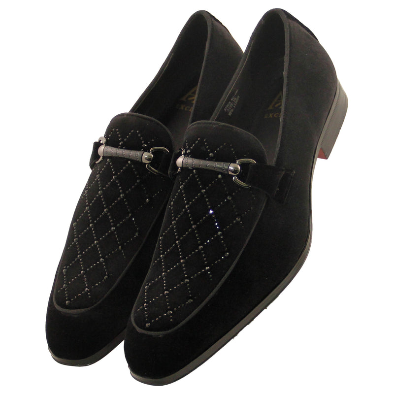 Black After Midnight Slip On with Buckle