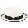 White/Black Summer Straw Hat