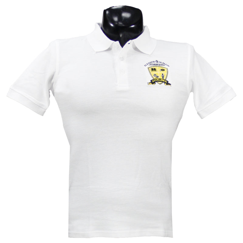 White Eleanor Mcmain Polo