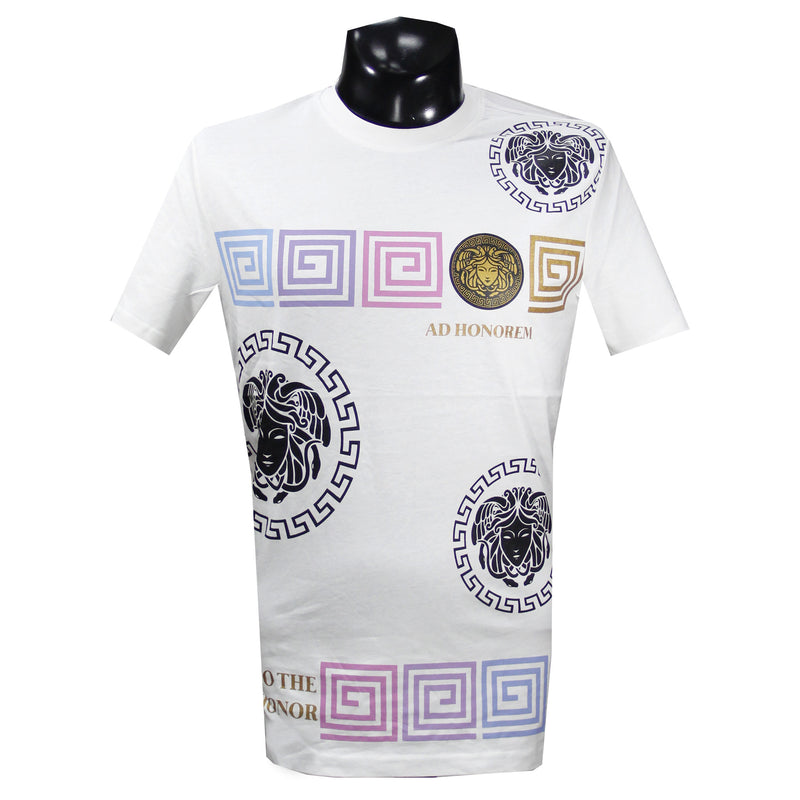 White/Goddess Print Tee