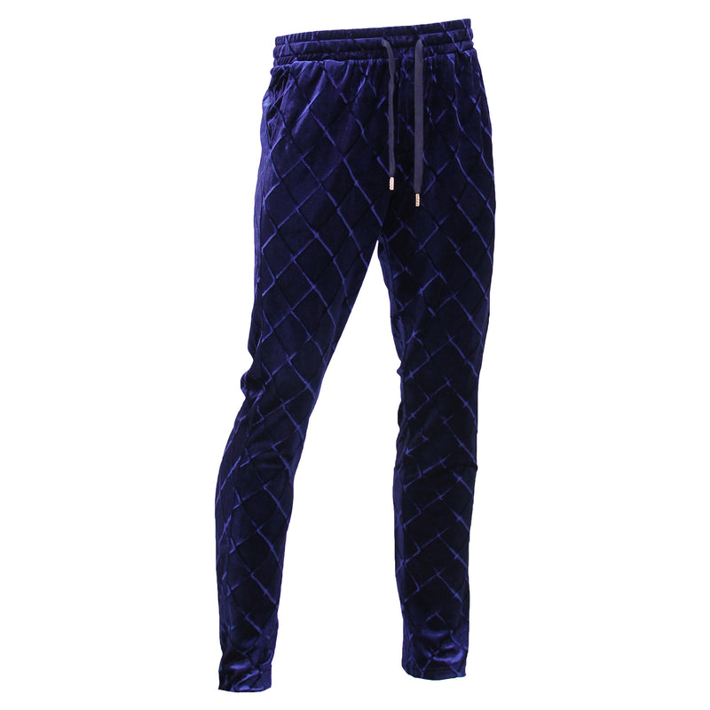 Stacy Adams Navy Velour Jogging Suits