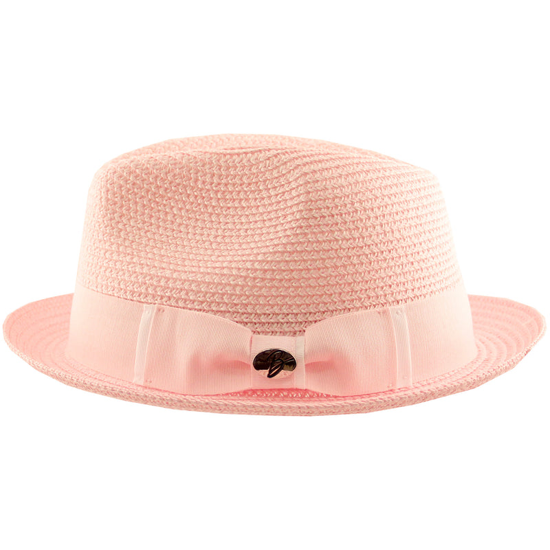 Pink Straw Hat