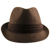 Textured Black Fedora