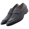 Black Woven Slip On