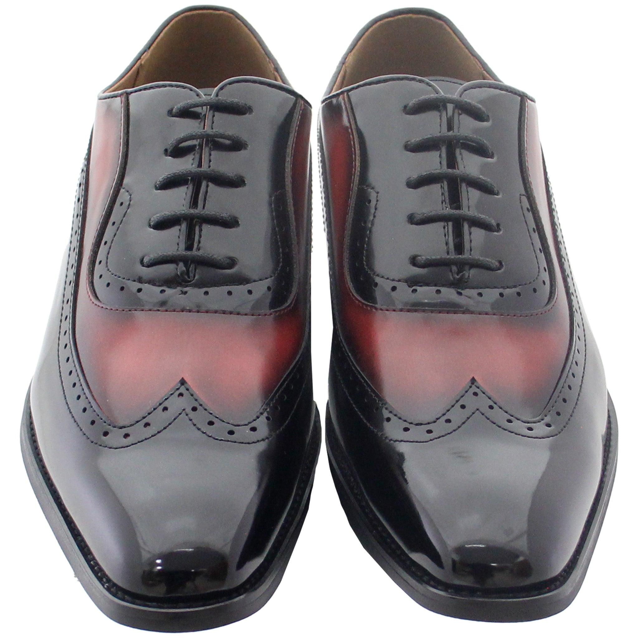 Black/Red Wing Tip – Step 'N Style