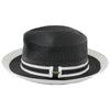 Black/White Retro Straw