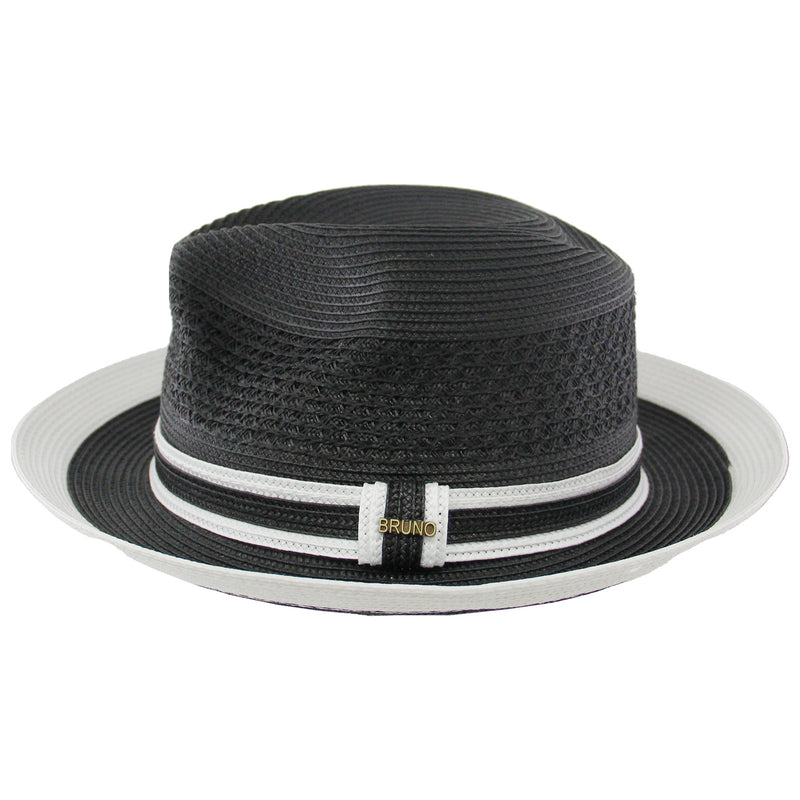Black/White Retro Straw