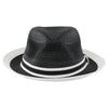 Black/White Retro Straw