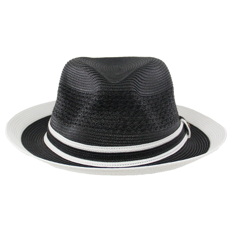 Black/White Retro Straw