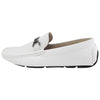 Solid White Slip On Driving Mock