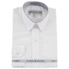Kids Solid Long Sleeve Dress Shirt