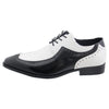 Black/White Lace Up