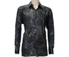 Emerald and Gold Casual Button Down