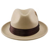 Tan Rocky Wool Felt Fedora