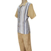 Beige Short Sleeve Set 2PC Set