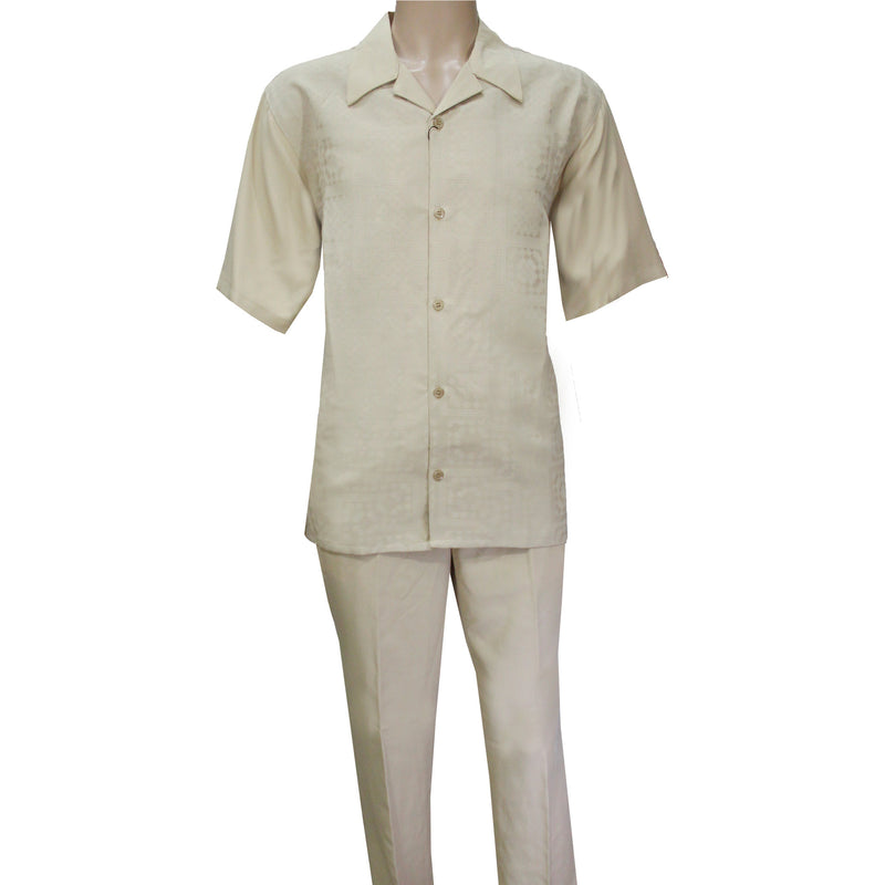 Almond Short Sleeve Set 2PC Set