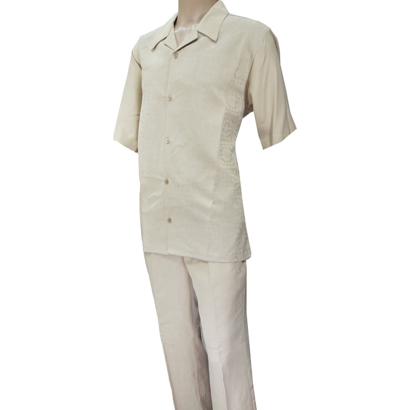 Almond Short Sleeve Set 2PC Set