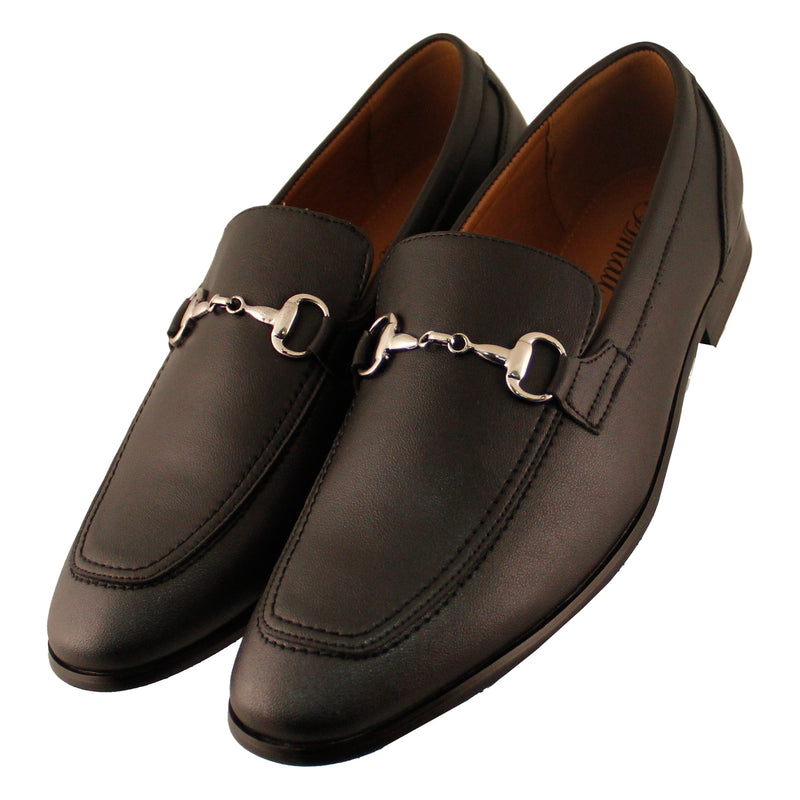 Black Slip On Loafer